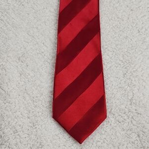Donald J. Trump Classic Red Striped Tie